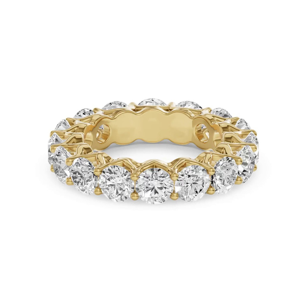 360 degree view of Unity Prong Lab Eternity Band (4.80ct. tw.)