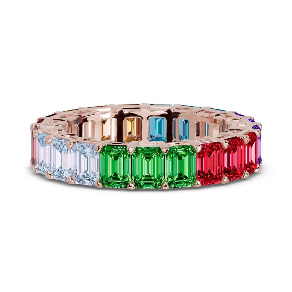 360 degree view of Chromara Eternity Band (4.50 ct. tw.)