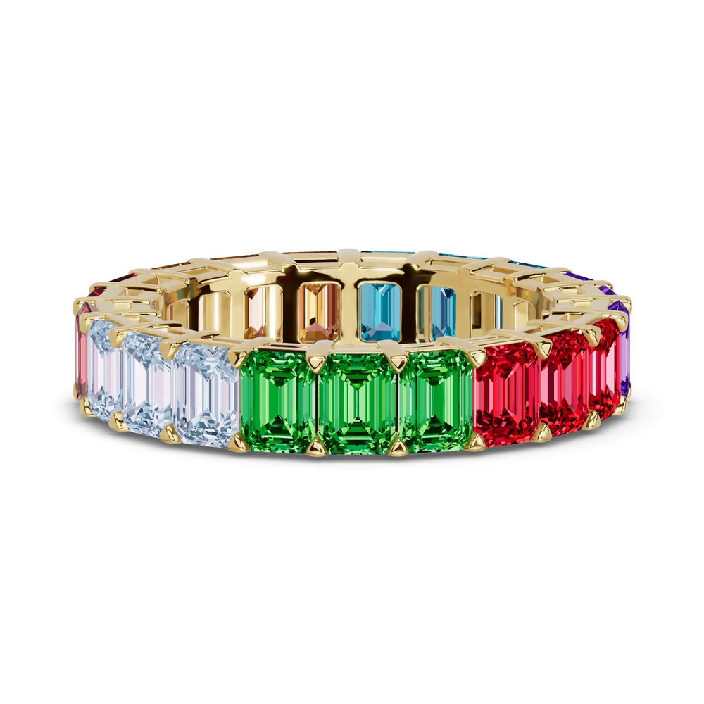 360 degree view of Chromara Eternity Band (4.50 ct. tw.)