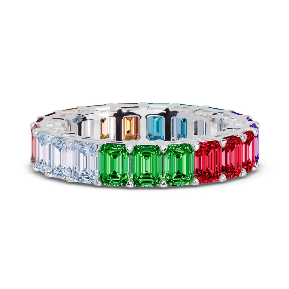 360 degree view of Chromara Eternity Band (4.50 ct. tw.)