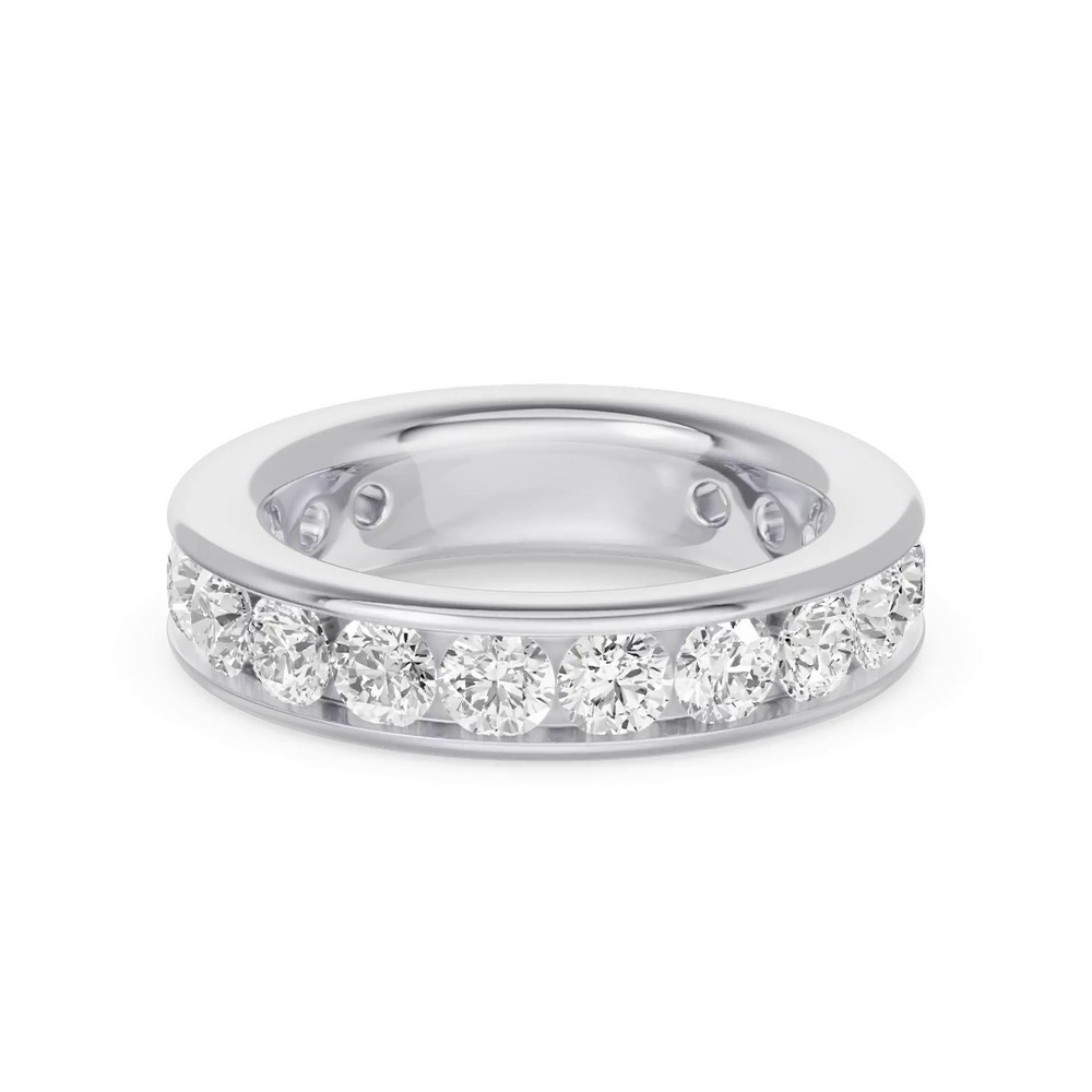 360 degree view of Channel-Set Lab Eternity Band (3.00ct. tw.)