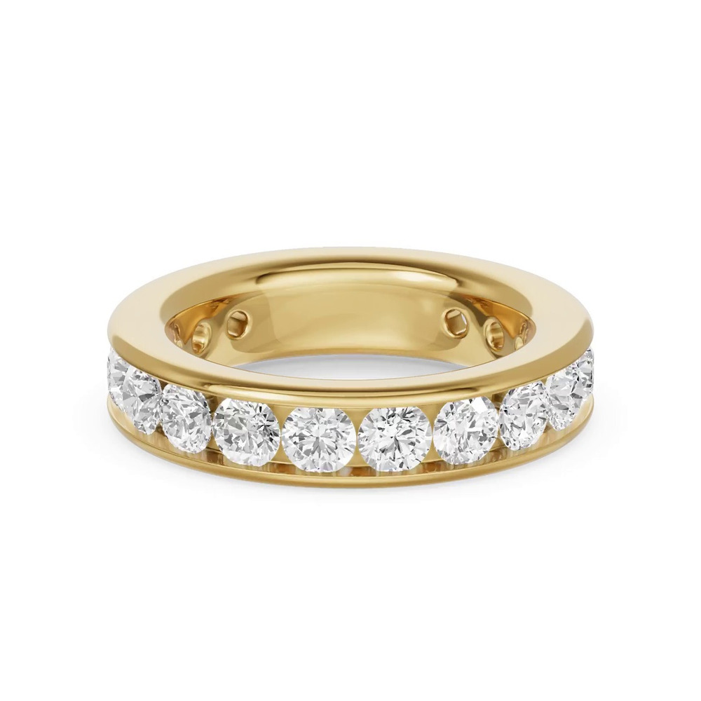 360 degree view of Channel-Set Lab Eternity Band (3.00ct. tw.)