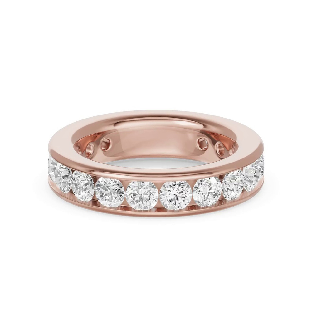 360 degree view of Channel-Set Diamond Eternity Band (3.00ct. tw.)