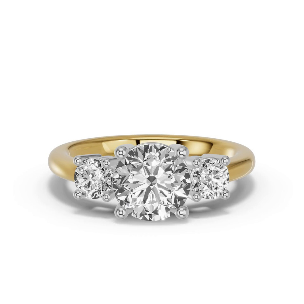 360 degree view of Classic Three-Stone Engagement Ring (1 ct. tw.)