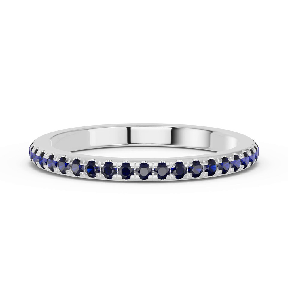 360 degree view of Chroma Blue Sapphire Band