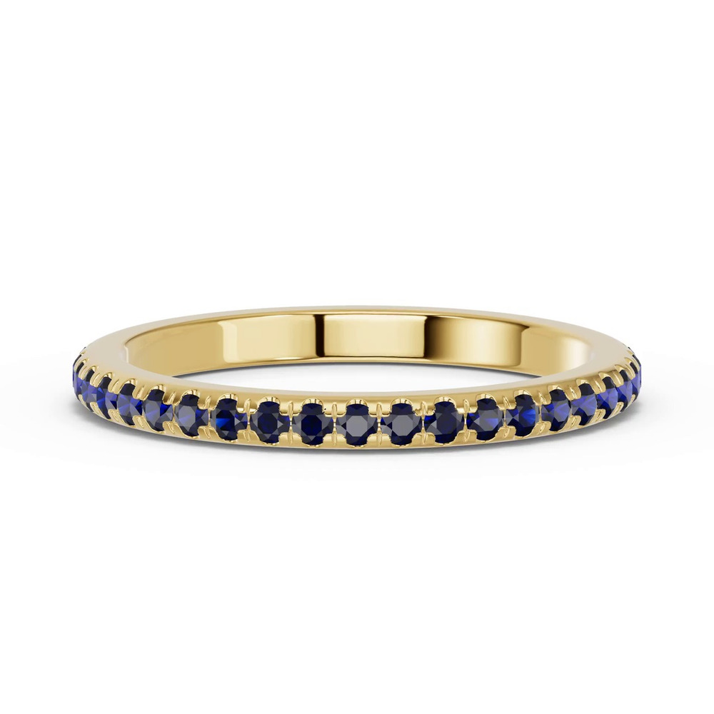360 degree view of Chroma Blue Sapphire Band