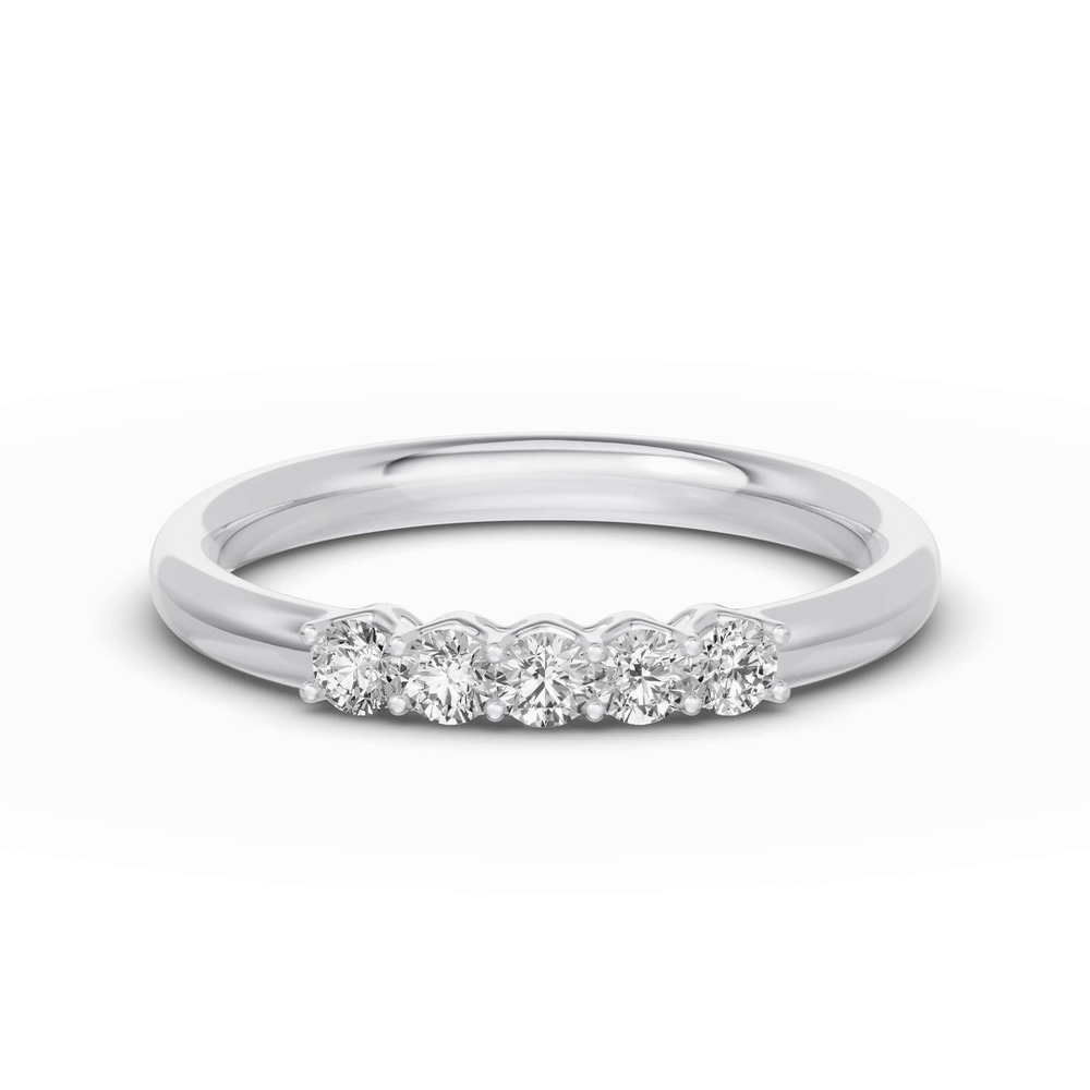360 degree view of Unity Prong 5-Stone Lab Band (.25 ct. tw.)