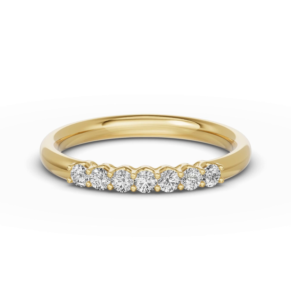 360 degree view of Unity Prong 7-Stone Band (.25 ct. tw.)
