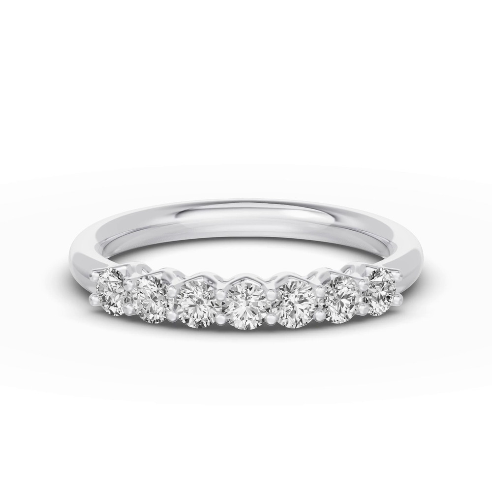 360 degree view of Unity Prong 7-Stone Lab Band (.50 ct. tw.)