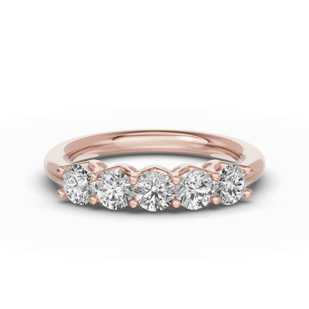 360 degree view of Unity Prong 5-Stone Band (1.00 ct. tw.)