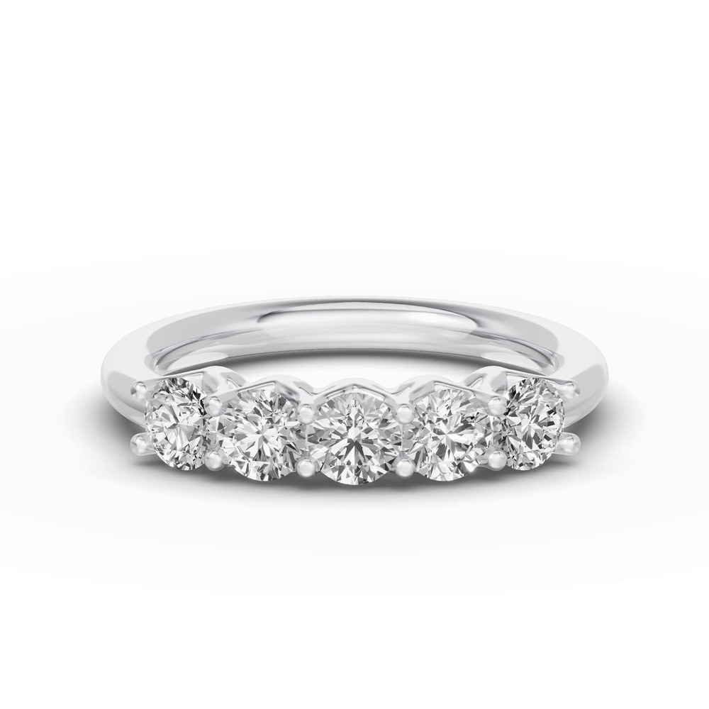 360 degree view of Unity Prong 5-Stone Band (1.00 ct. tw.)