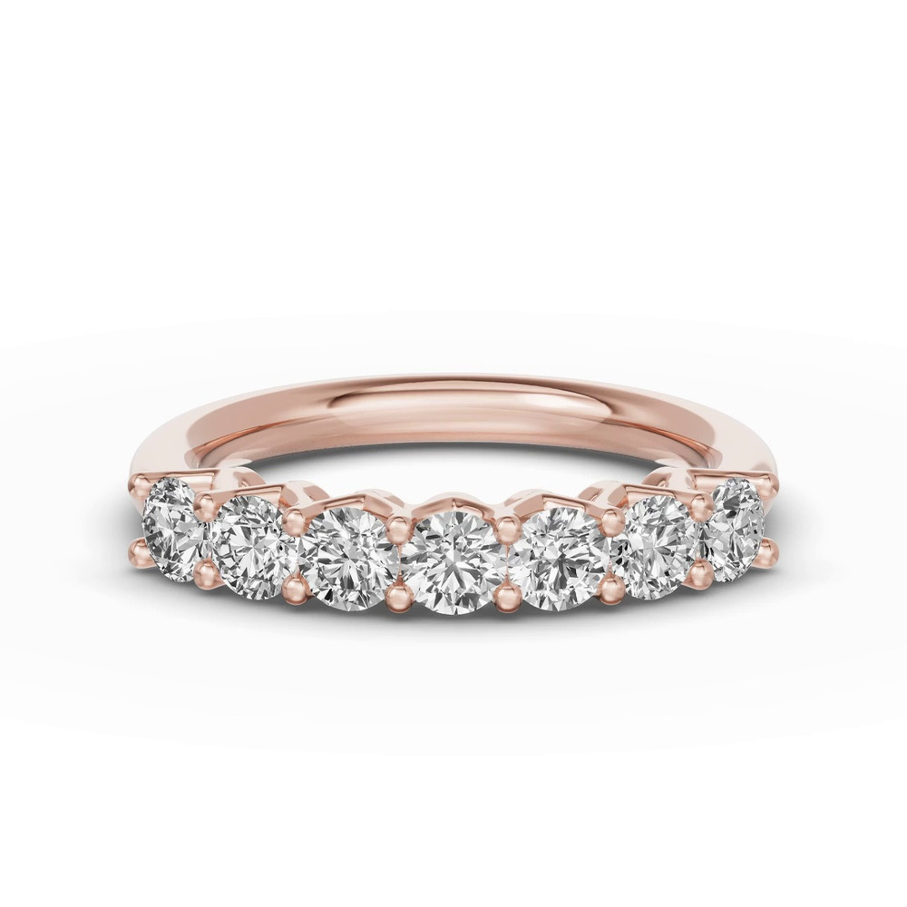 360 degree view of Unity Prong 7-Stone Lab Band (1.00 ct. tw.)
