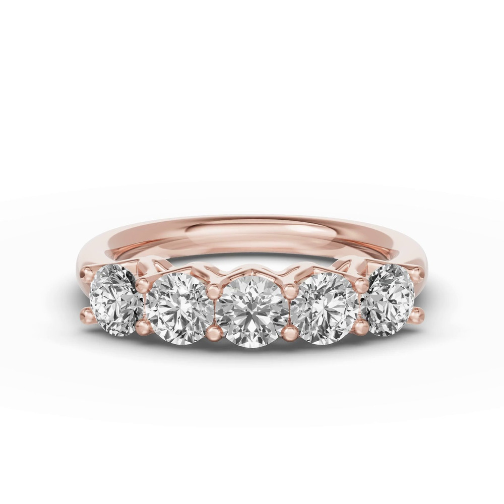 360 degree view of Unity Prong 5-Stone Band (1.50 ct. tw.)