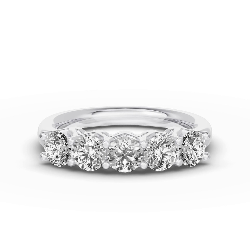 360 degree view of Unity Prong 5-Stone Lab Band (1.50 ct. tw.)