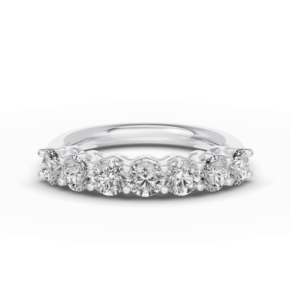 360 degree view of Unity Prong 7-Stone Lab Band (1.50 ct. tw.)