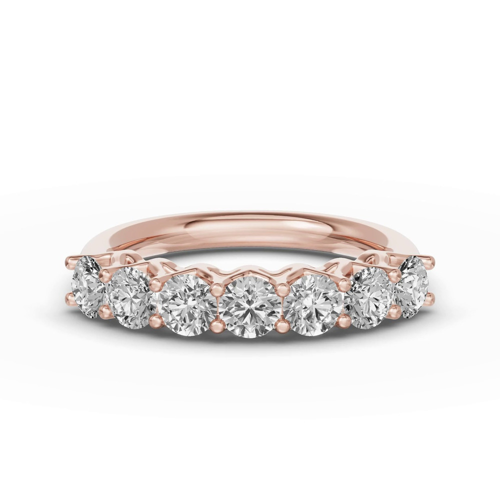 360 degree view of Unity Prong 7-Stone Lab Band (1.50 ct. tw.)