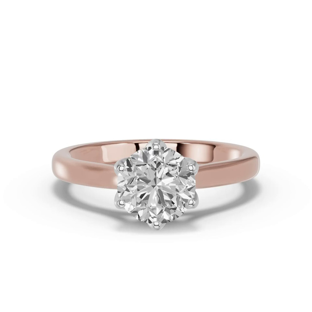 360 degree view of Marigold Tulip Engagement Ring (2mm)