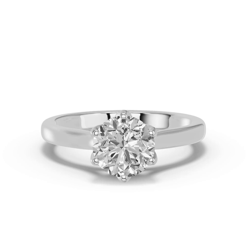 360 degree view of Marigold Tulip Engagement Ring (2mm)