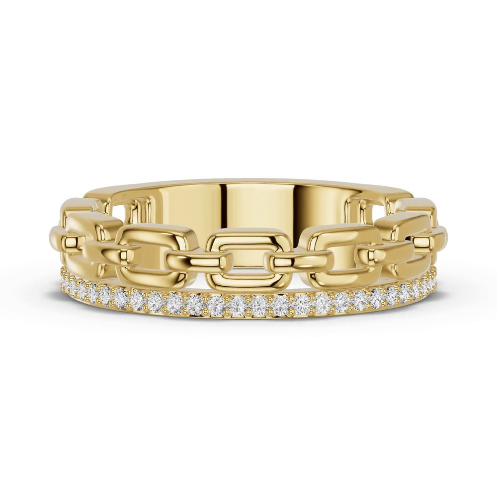 360 degree view of Chain Reaction Pavé Lab Band
