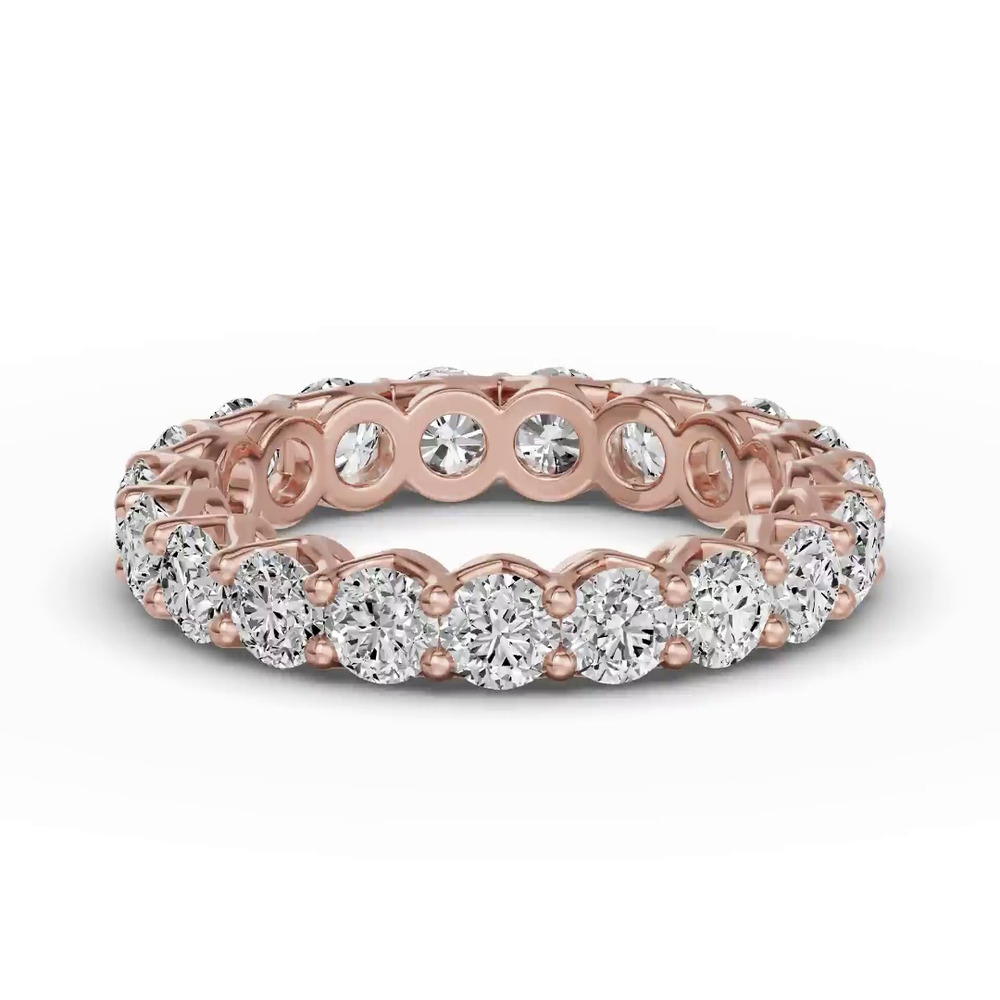 360 degree view of Unity Prong Lab Eternity Band (2.50ct. tw.)