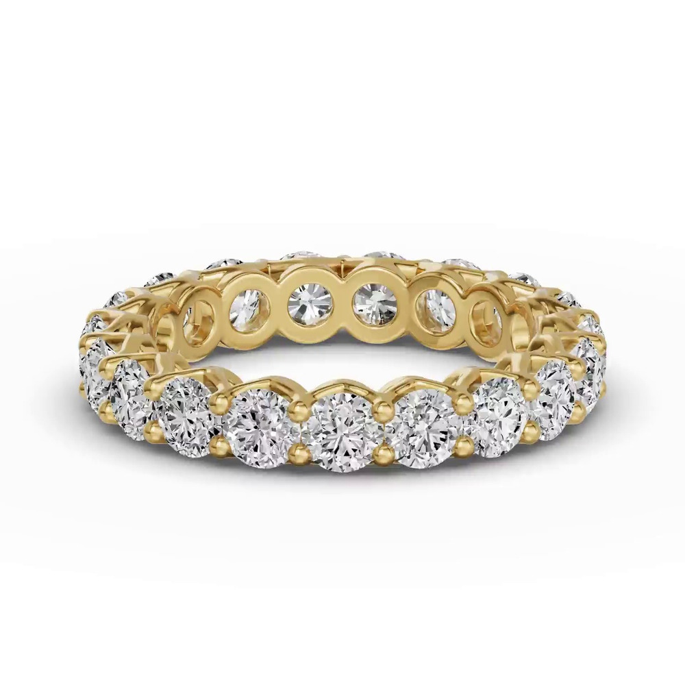 360 degree view of Unity Prong Lab Eternity Band (2.50ct. tw.)