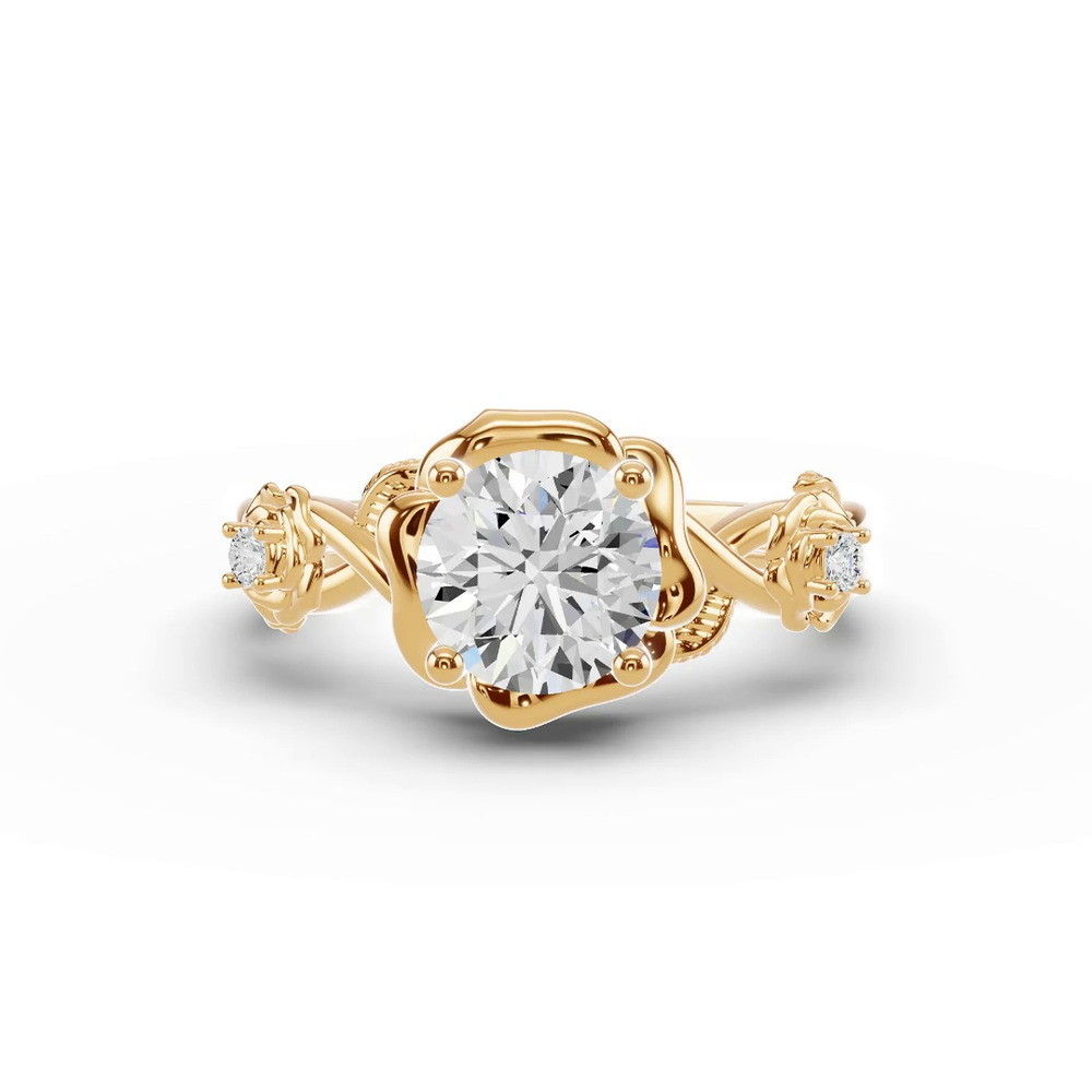 360 degree view of Rosina Diamond Engagement Ring