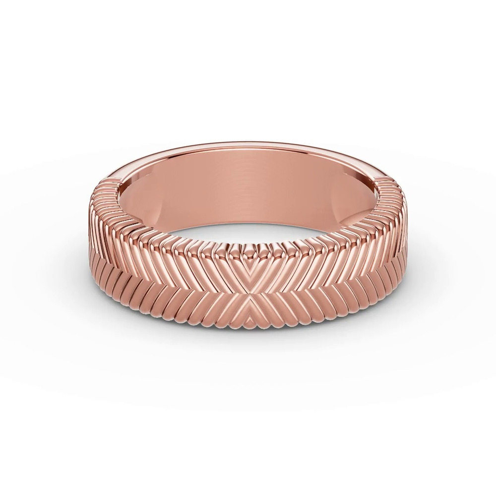 360 degree view of Aveline Fluted Band (6mm)