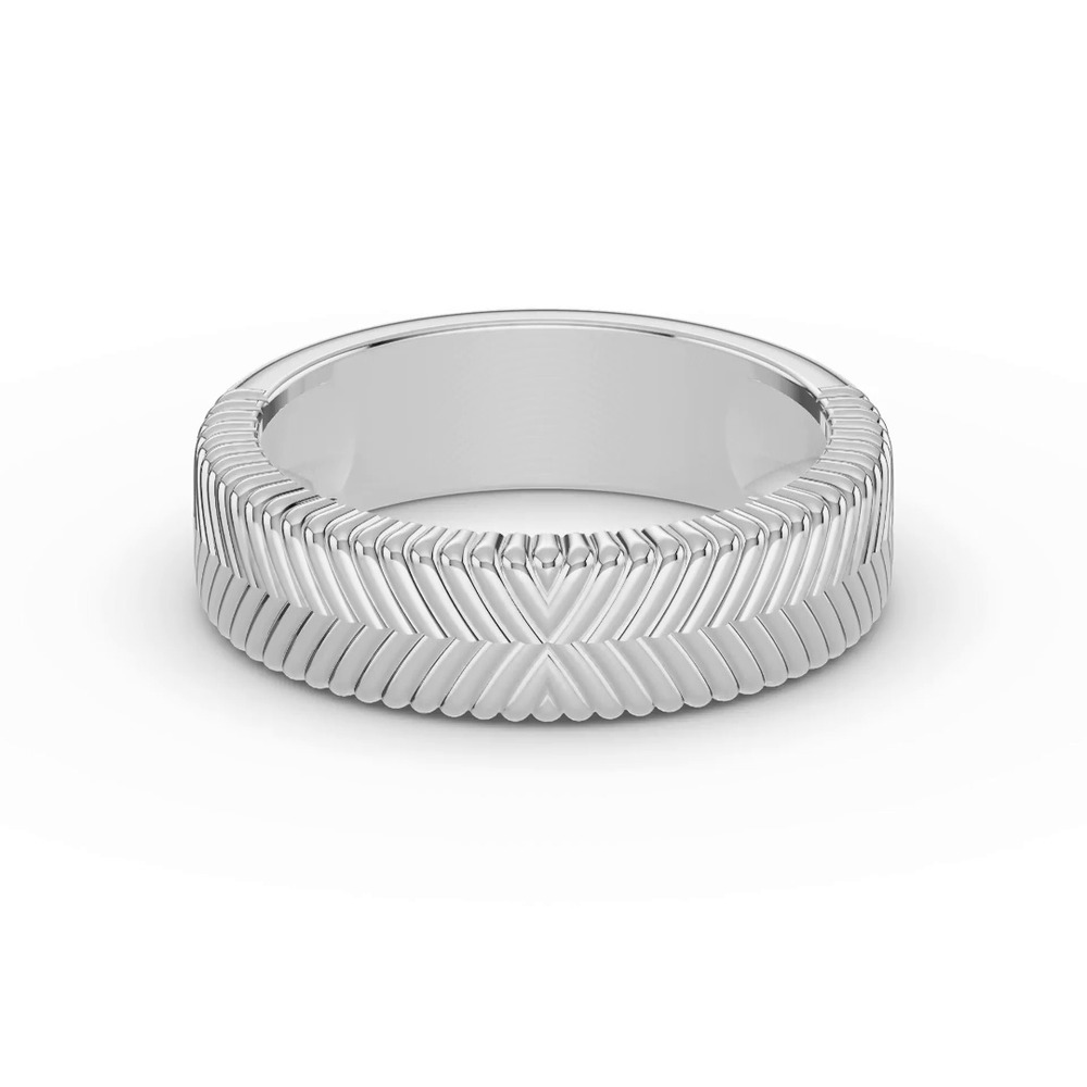 360 degree view of Aveline Fluted Band (6mm)