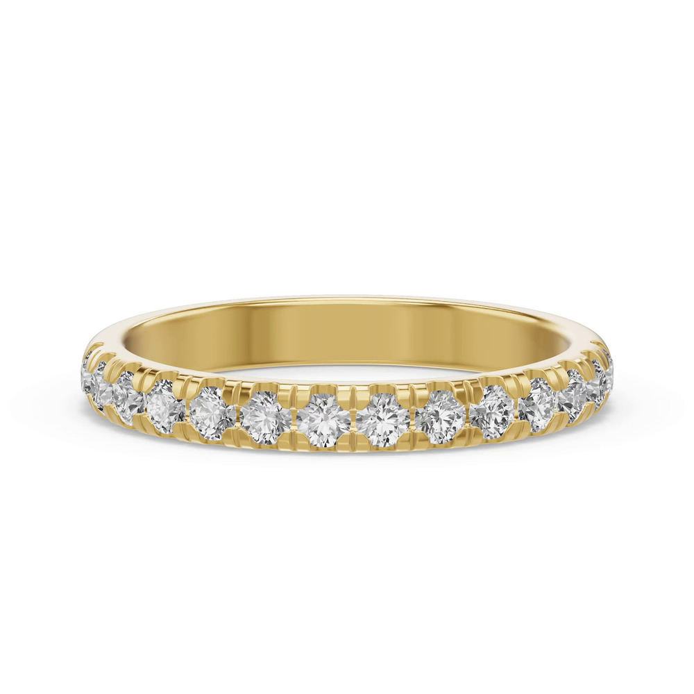 360 degree view of Marigold Royale Pavé Lab Band