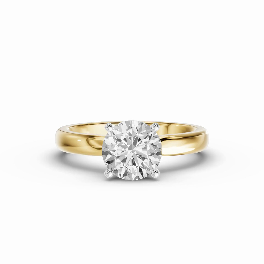 360 degree view of Windy Solitaire Engagement Ring (2.5mm)