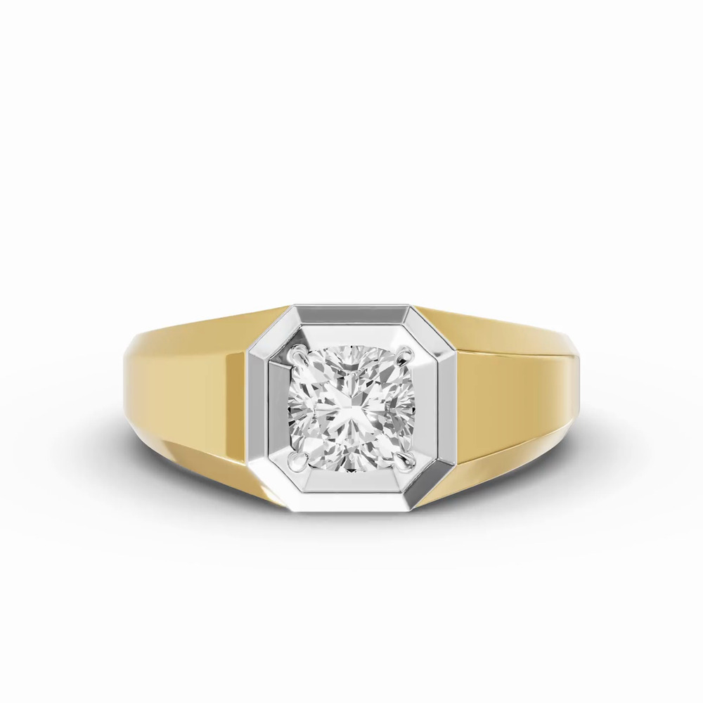 360 degree view of Octagonal Cushion Lab Diamond Band (2.00 ct.)