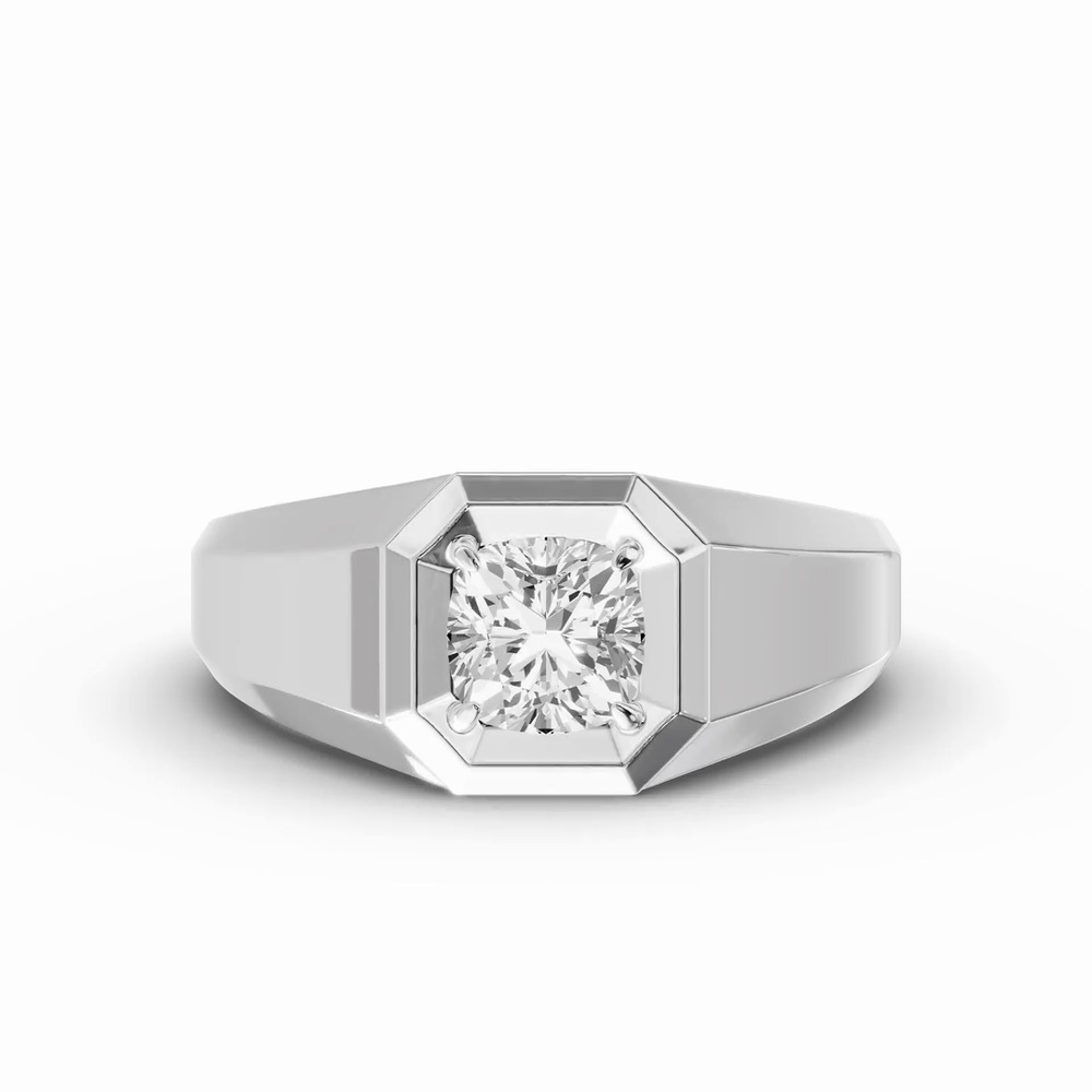 360 degree view of Octagonal Cushion Lab Diamond Band (2.00 ct.)