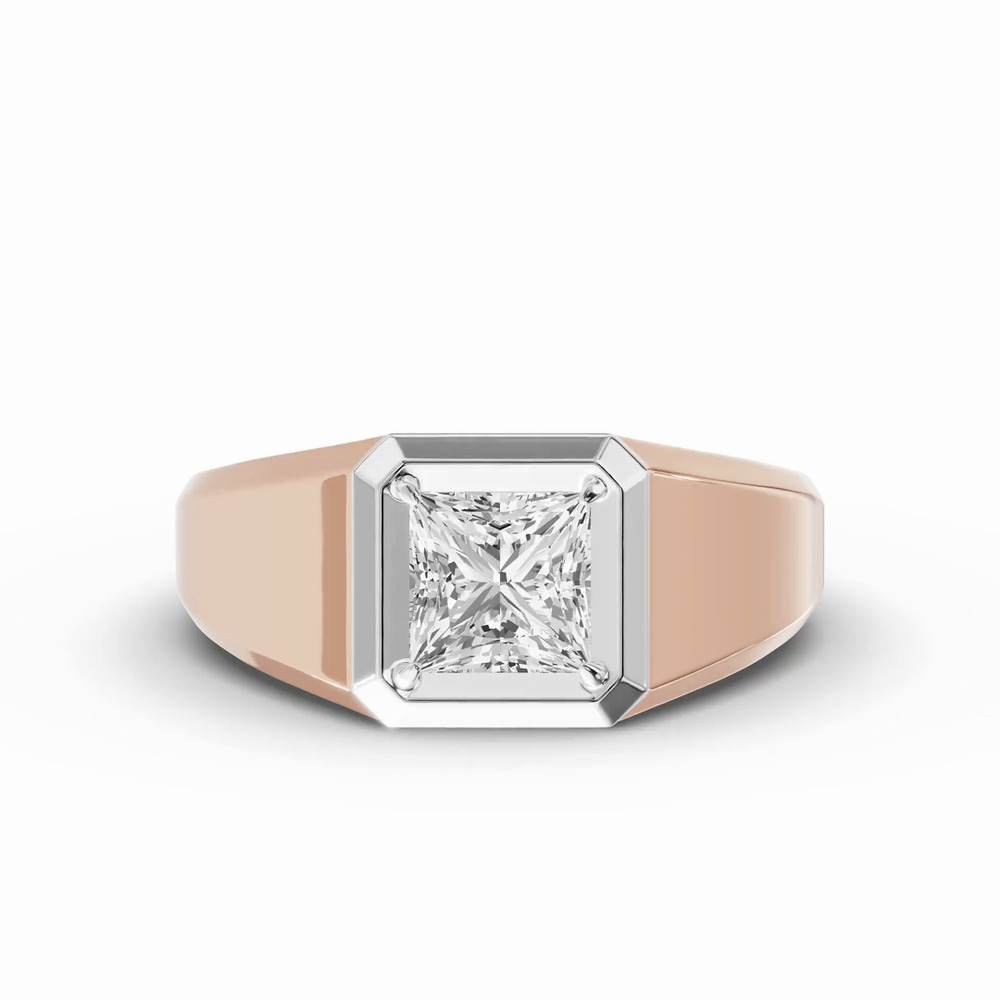 360 degree view of Octagonal Princess-Cut Lab Diamond Band (2.00 ct.)