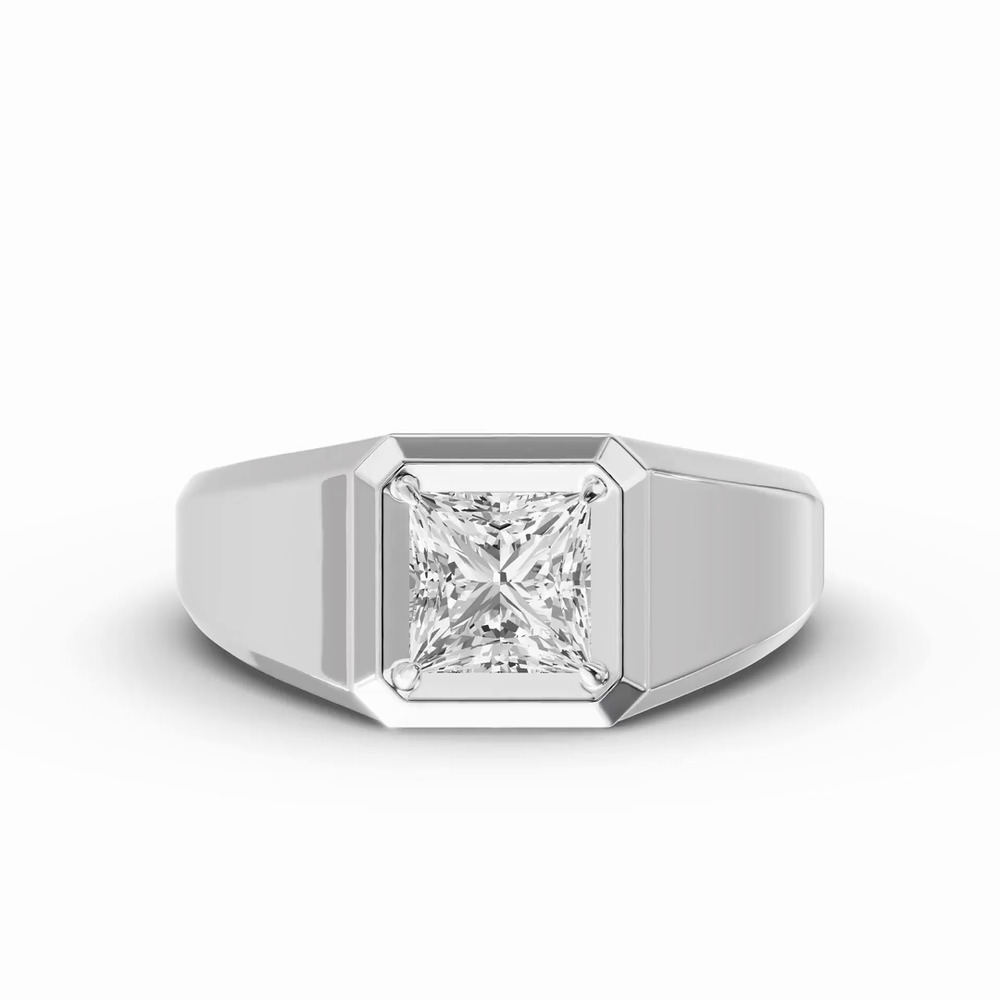 360 degree view of Octagonal Princess-Cut Lab Diamond Band (2.00 ct.)