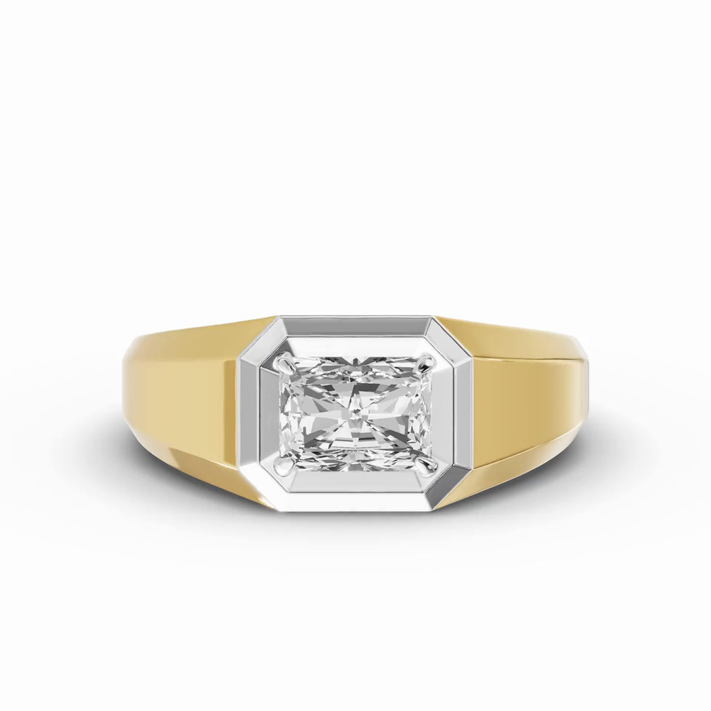 360 degree view of Octagonal Radiant Lab Diamond Band (2.00 ct.)