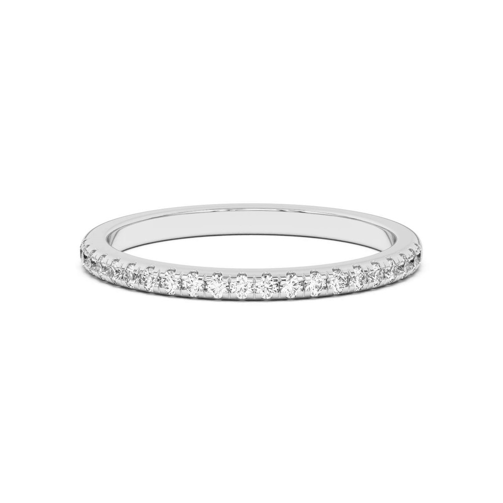 360 degree view of Marigold Pavé Lab Band