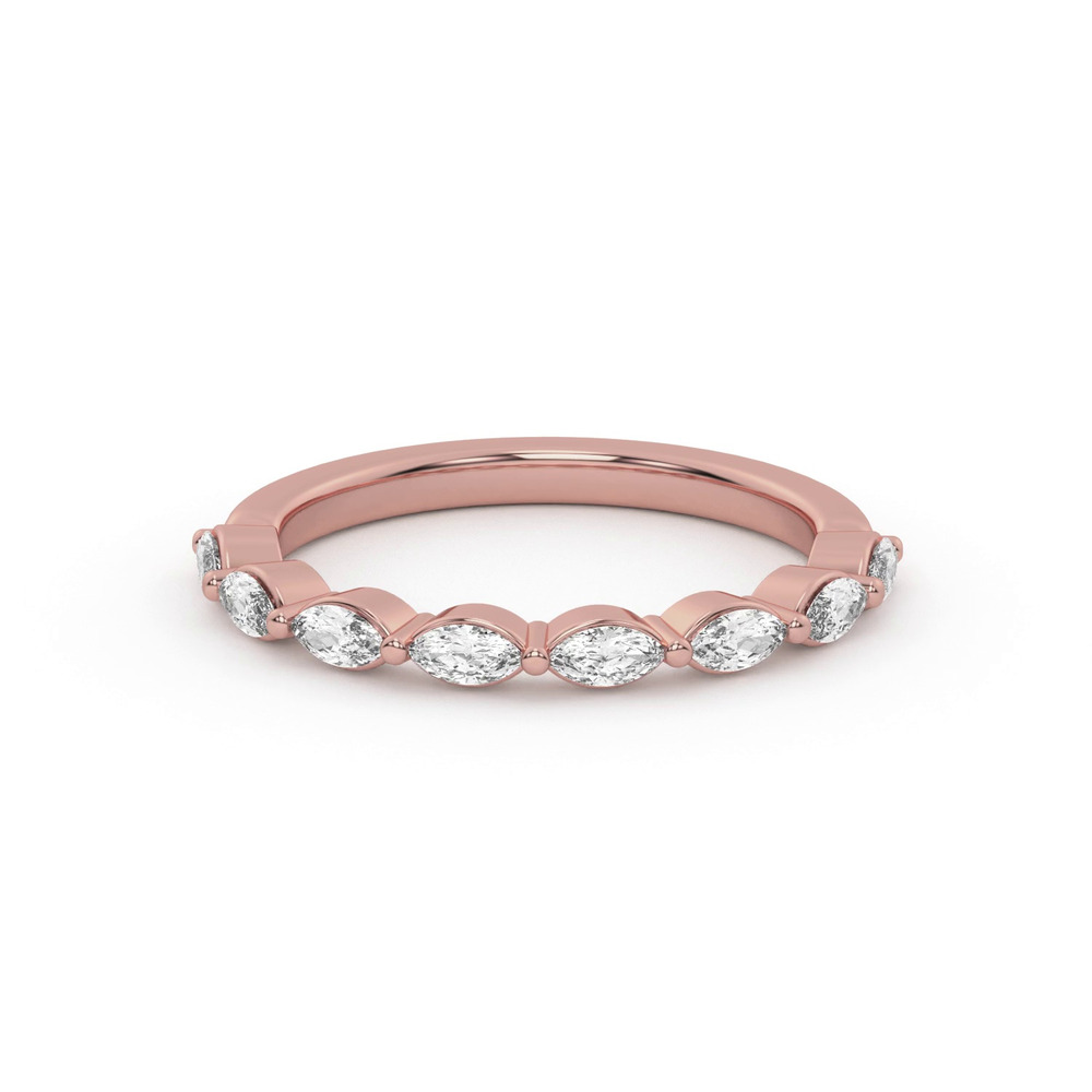 360 degree view of Everly Marquise Diamond Band