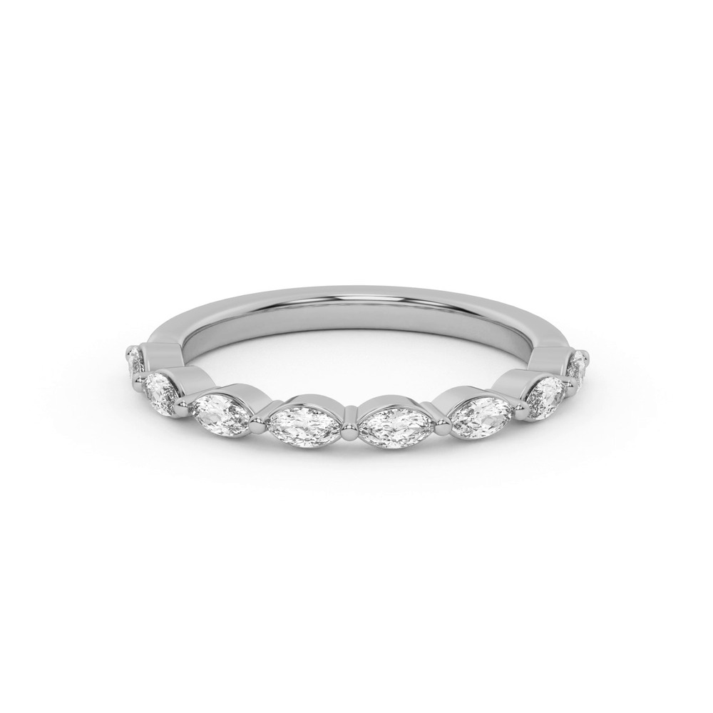 360 degree view of Everly Marquise Diamond Band