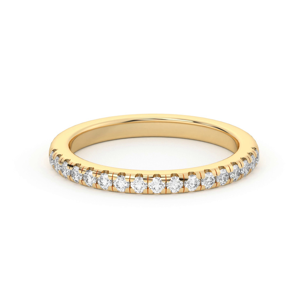 360 degree view of Lexa Pavé Diamond Band