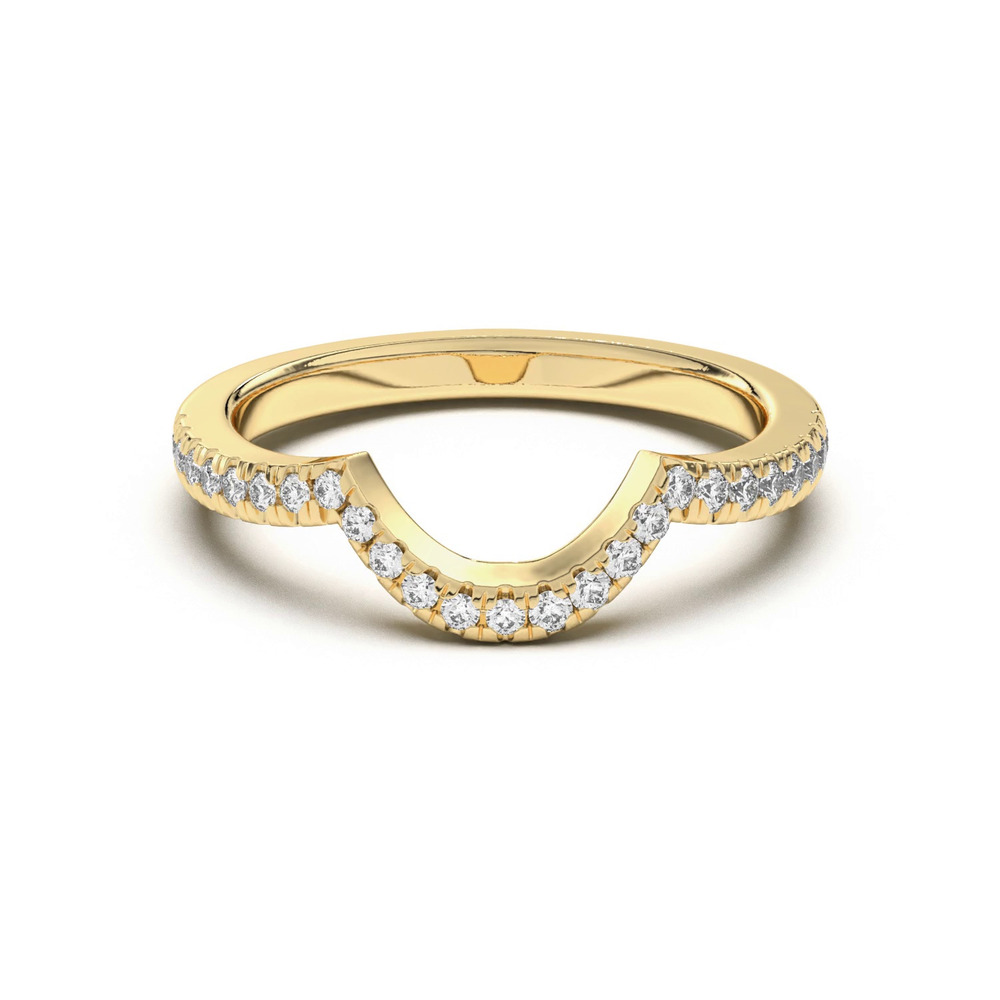 360 degree view of Desiree Curved Band