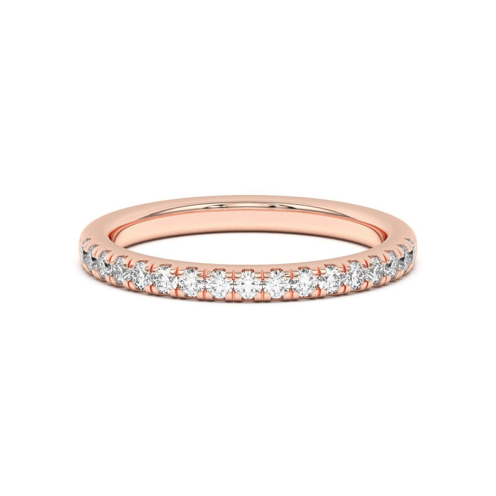 360 degree view of Estelle Pavé Band