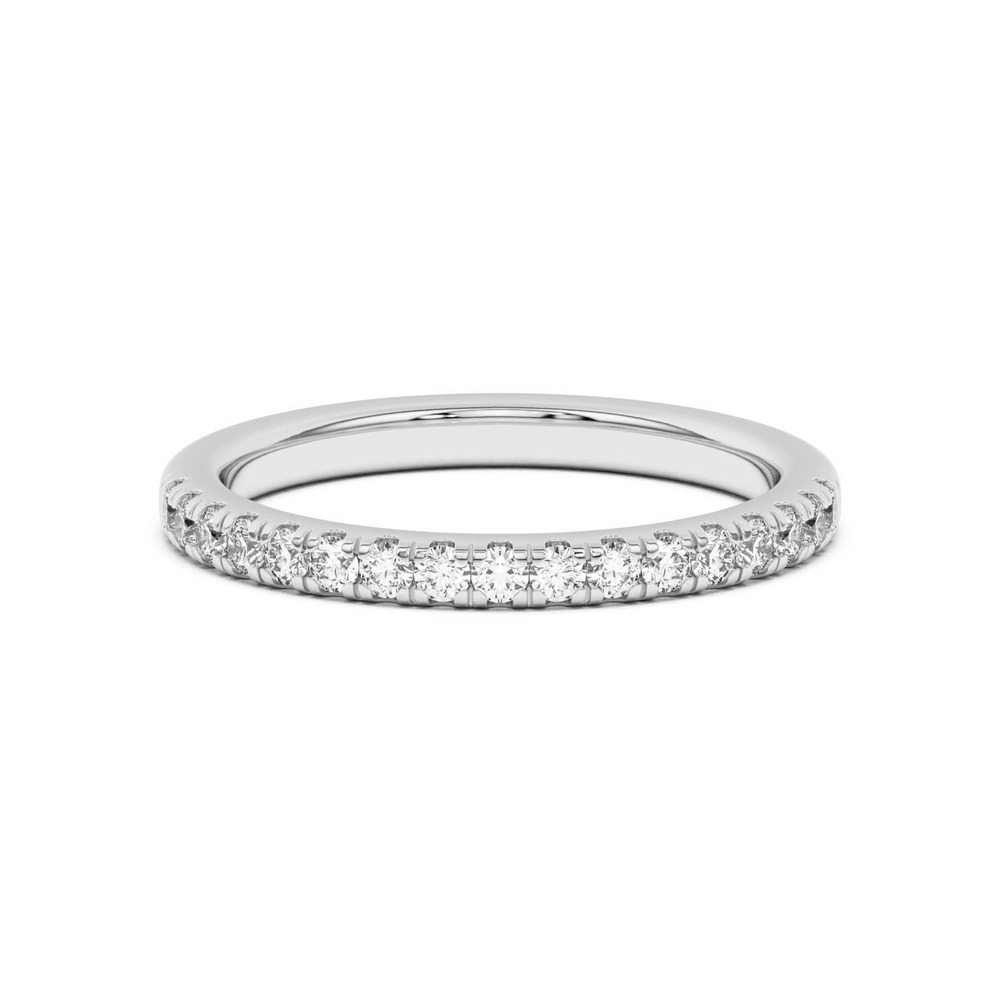 360 degree view of Estelle Pavé Band