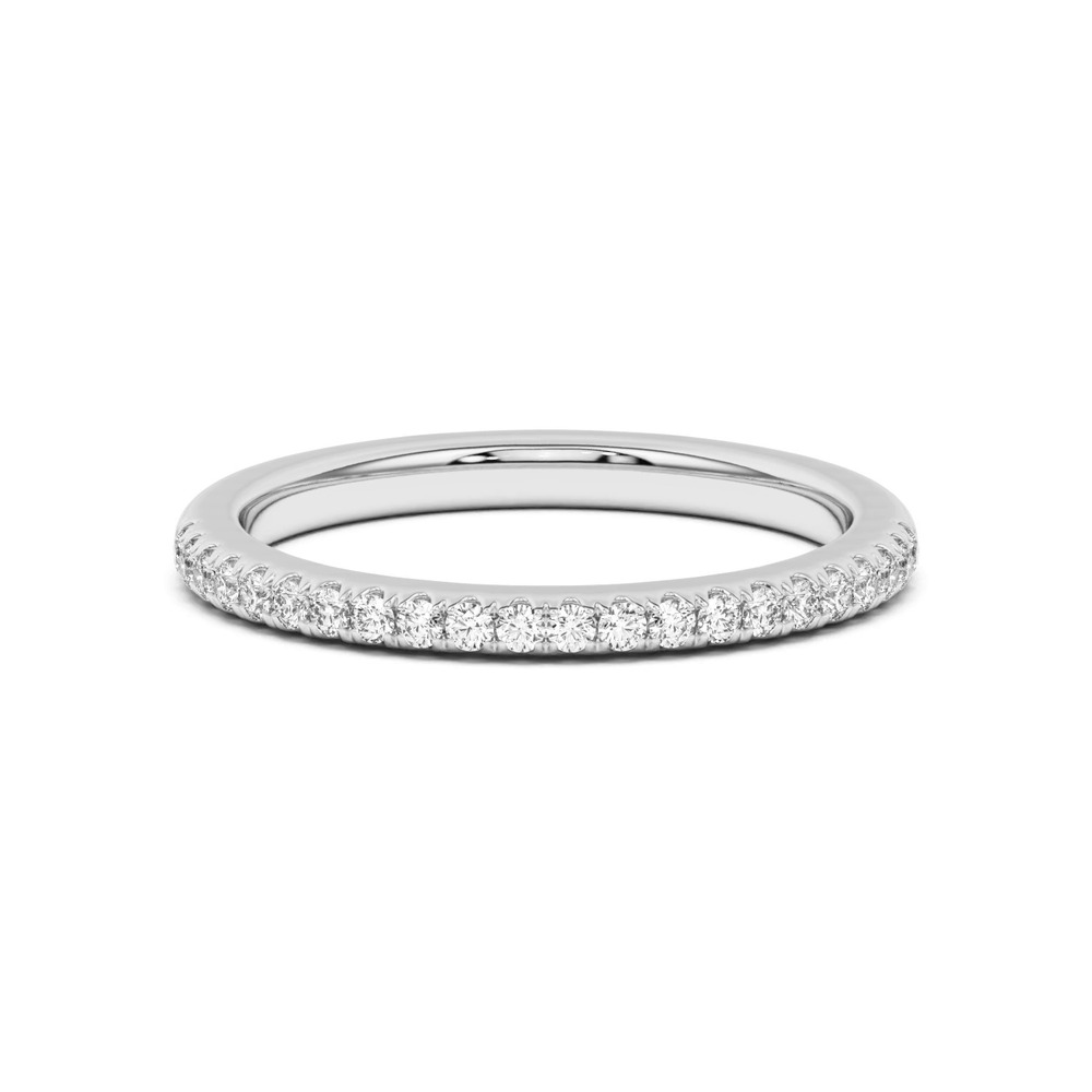 360 degree view of Portia Pavé Band