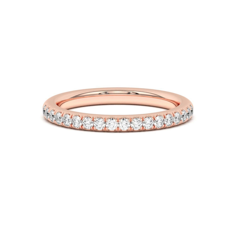 360 degree view of Coraline Pavé Band