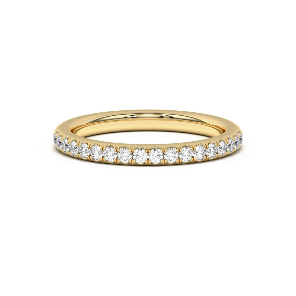 360 degree view of Coraline Pavé Band