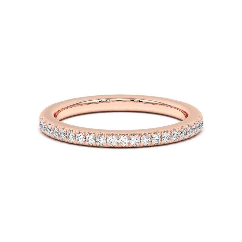 360 degree view of Timeless Pavé Diamond Band