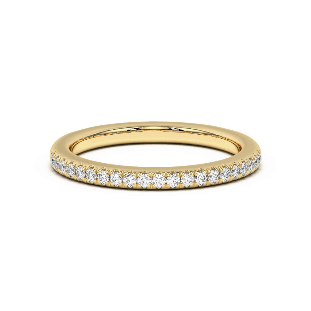 360 degree view of Timeless Pavé Diamond Band