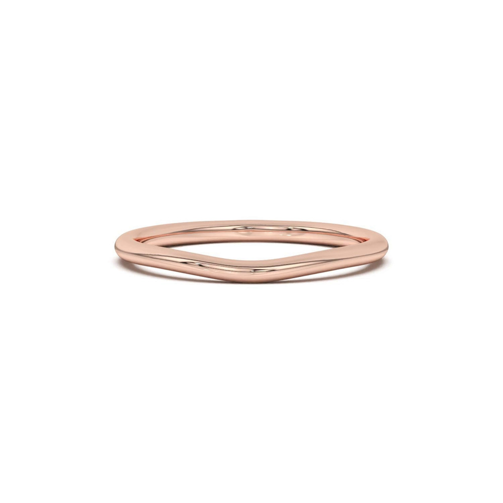 360 degree view of Ally Curved Band (1.4mm)
