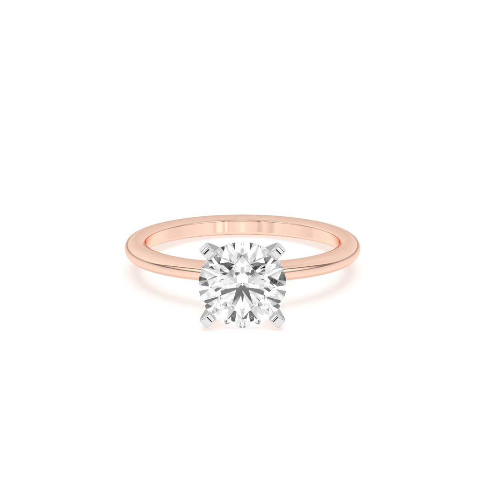 360 degree view of Ally Classic Two-Tone Engagement Ring (1.4mm)