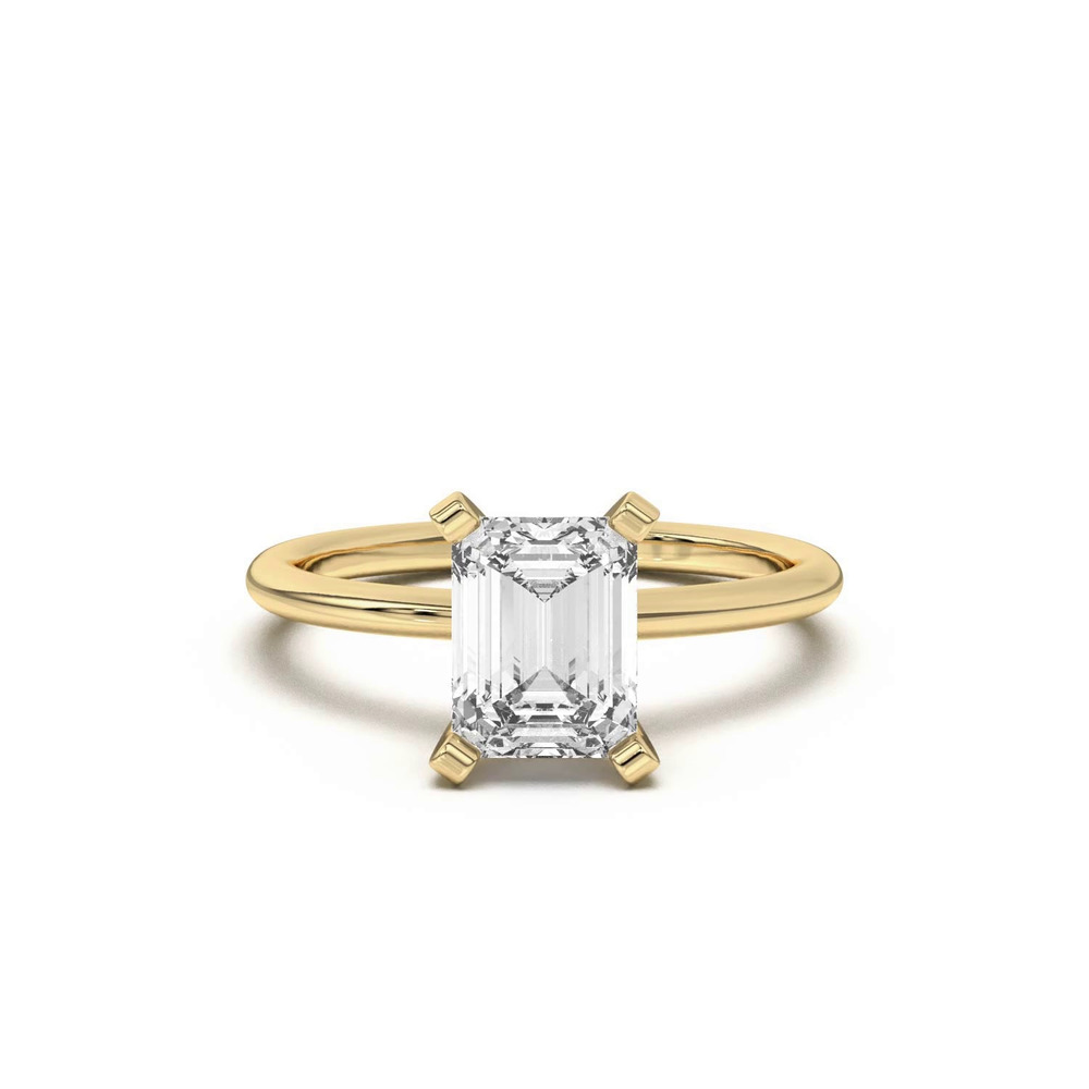360 degree view of Ally Classic Solitaire Engagement Ring (1.4mm)